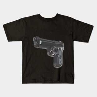 Weapons - HandGun - Beretta M92 - 41202 Kids T-Shirt